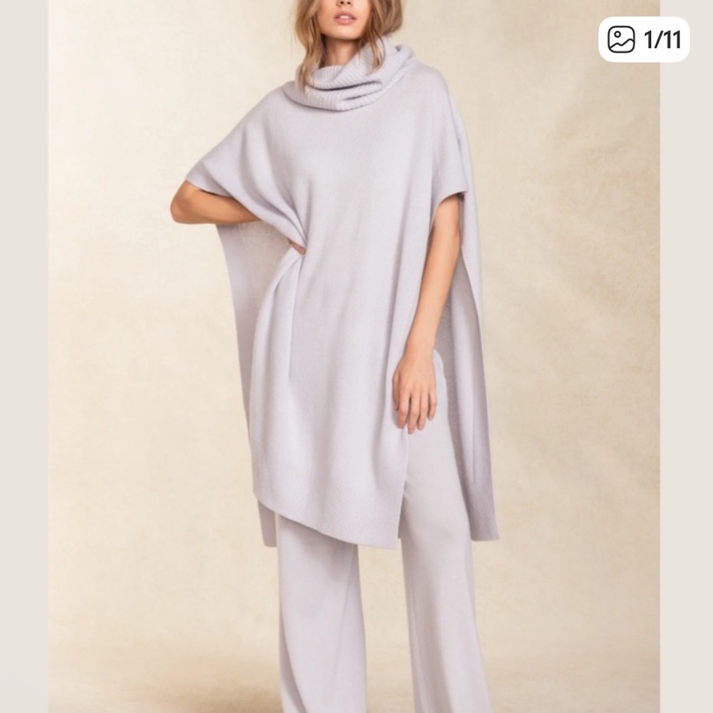Turtleneck Cashmere Poncho from NakedCashmere - Picture 7 of 7
